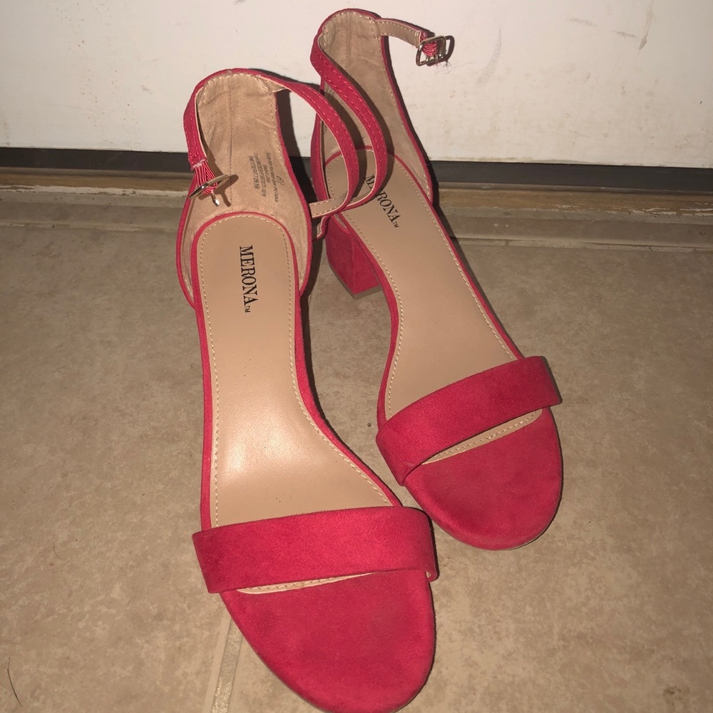 Target Merona Red Heels
